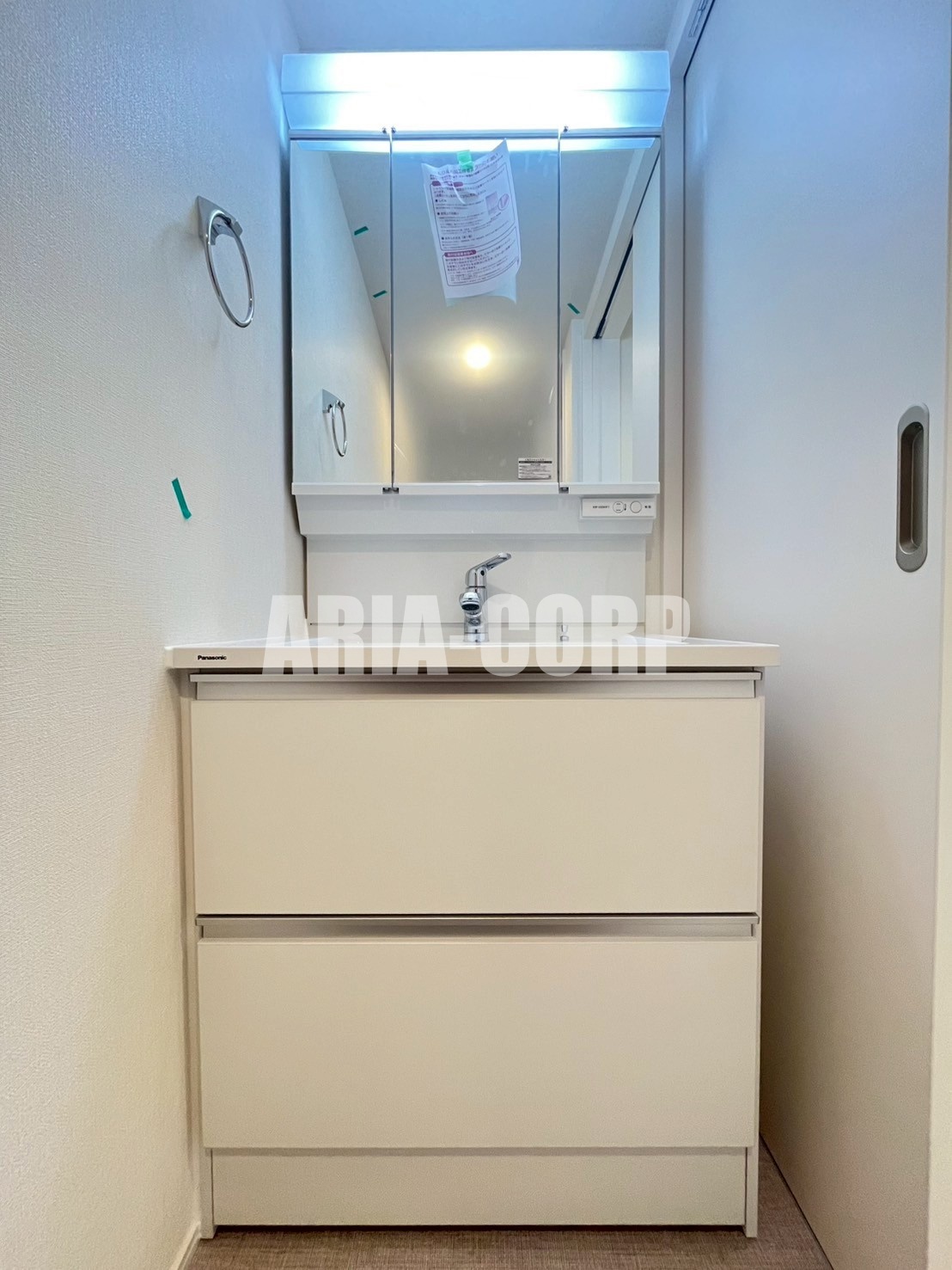 洗面設備　ゆったりとした洗面所です♪