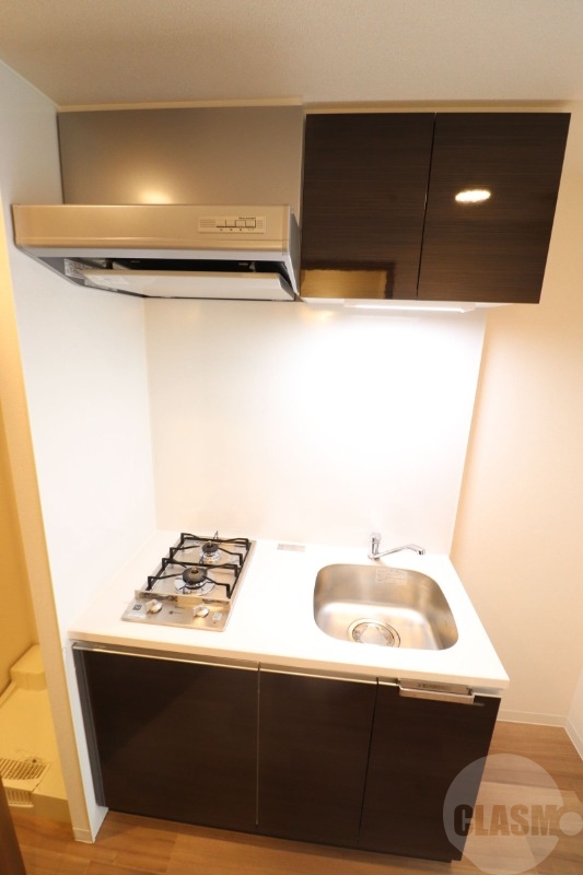 キッチン　２口コンロでお料理も捗ります