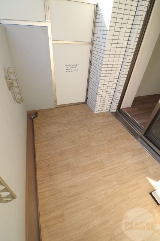 バルコニー　日当たり良好