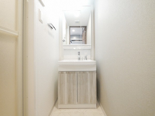 洗面設備　忙しい朝には欠かせない洗面所です