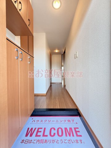玄関　明るい玄関です
