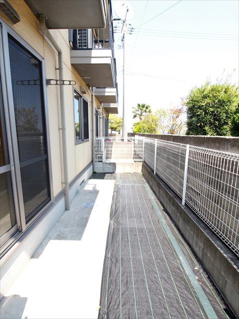バルコニー　今治市東村　ヴィエントアイ　ベランダ
