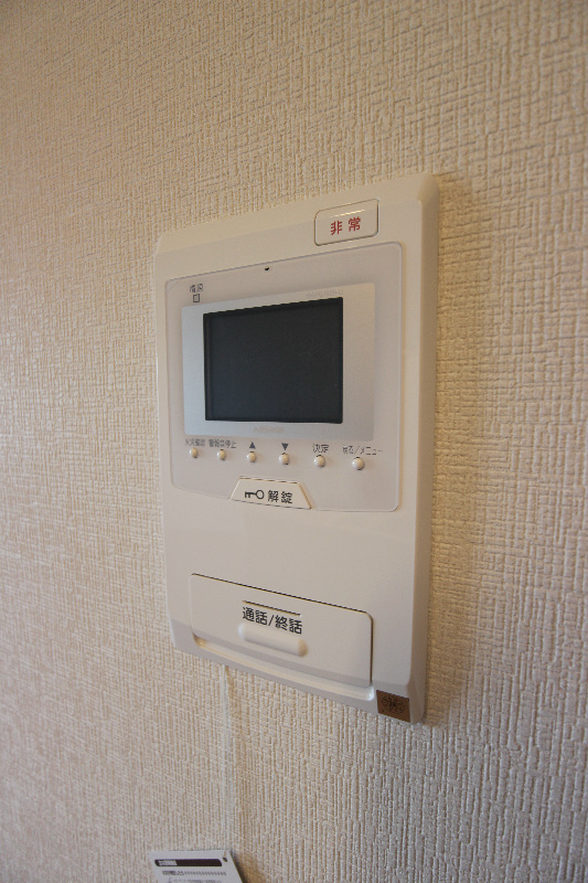 セキュリティ　確認が出来て安心のTVモニターホンです。