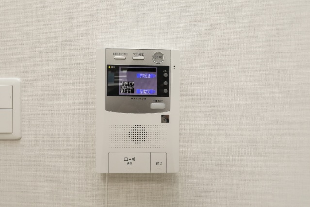 セキュリティ　モニター付きインターフォン