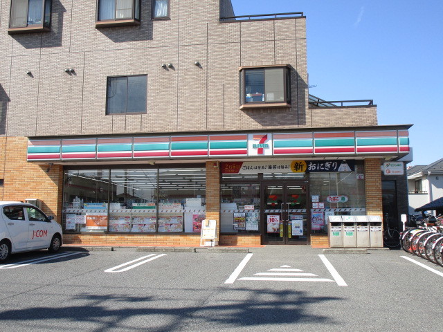 コンビニ　セブンイレブン検見川店（コンビニ）まで375m