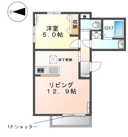 ボナール久保町の間取り写真