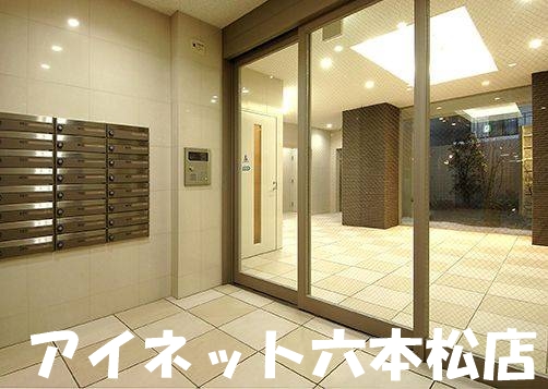 セキュリティ　オートロックで安心です