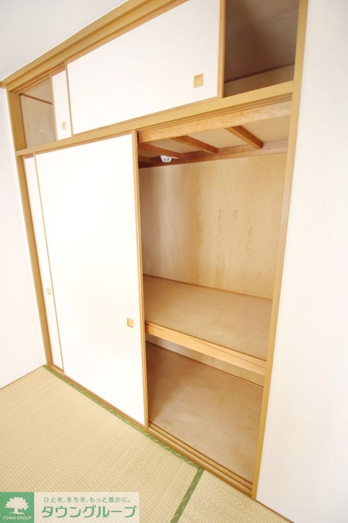 収納　同タイプの別部屋参考写真です！