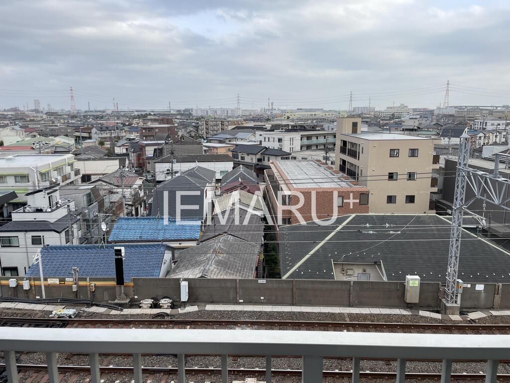 眺望　同じ建物内の別のお部屋の写真です