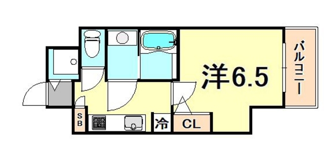 S-RESIDENCE神戸元町の間取り写真