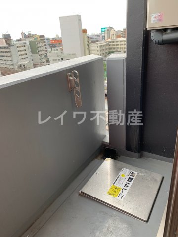 バルコニー　広々としたバルコニーです