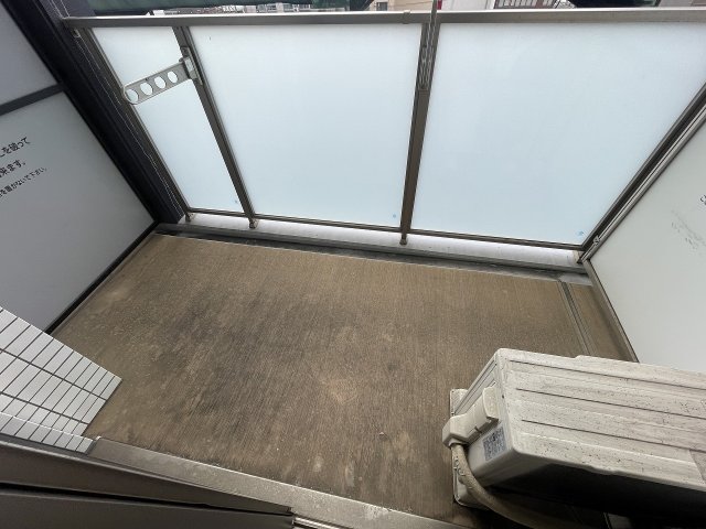 バルコニー　落ち着いた時間を過ごせるバルコニーです