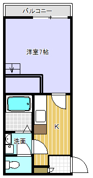 ヴィラシオン水戸の間取り写真