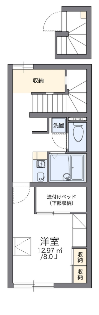 レオパレス富士吉田の間取り写真