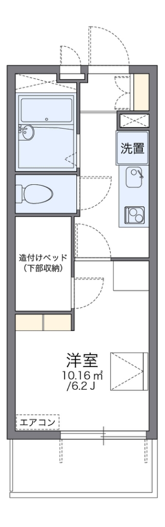 レオパレスソフィアの間取り写真