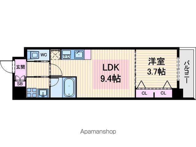 アーバネックス北久宝寺の間取り写真