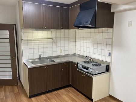 地下鉄千日前線 桜川駅 徒歩5分 11階建 築31年のキッチン写真