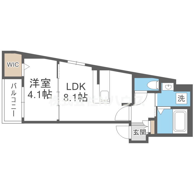 Sierra深江南の間取り写真
