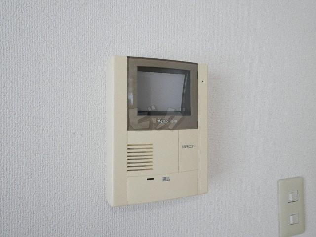 セキュリティ　来客の顔が見えて安心！TVモニターホン付きです♪