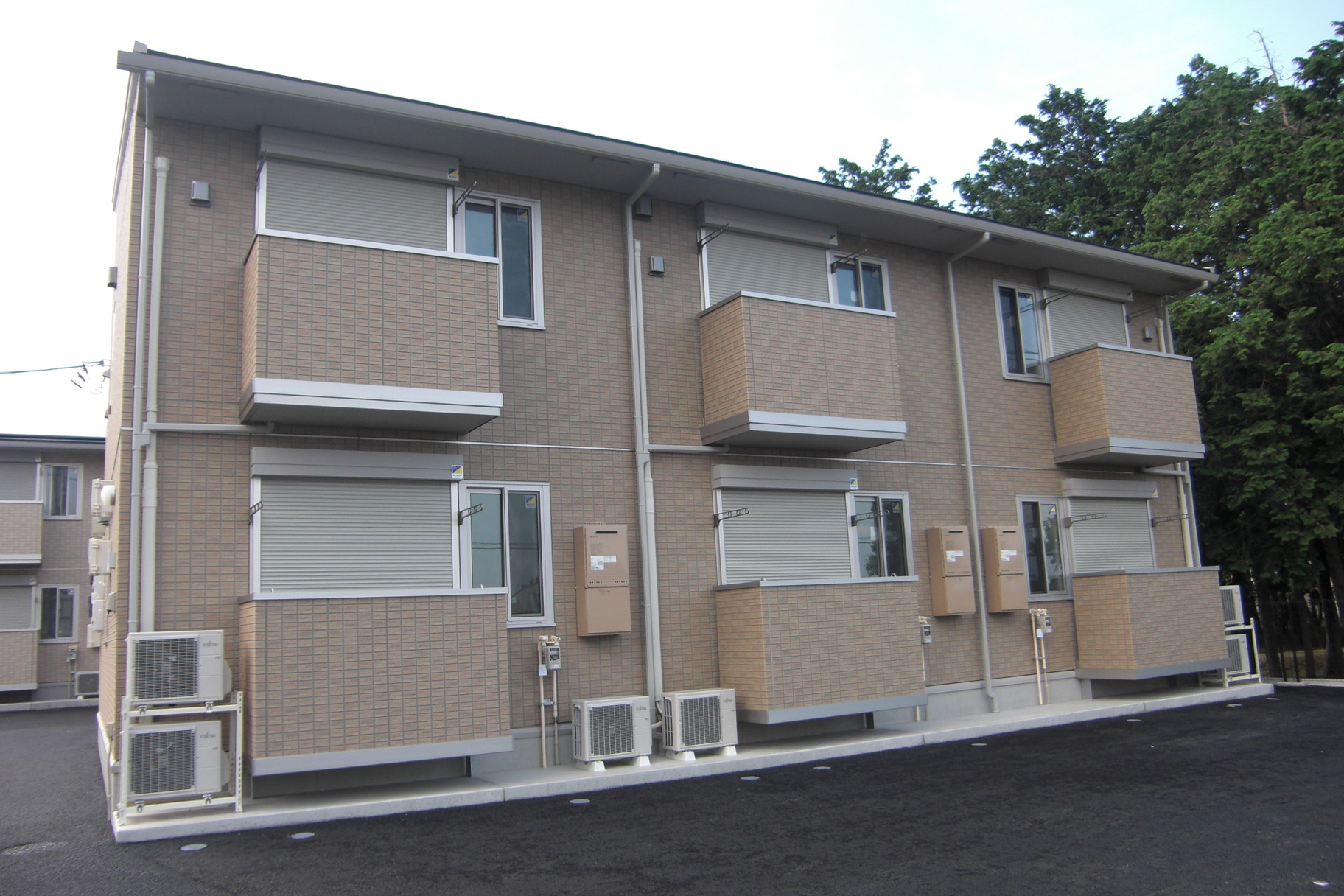 建物外観　人気のD-roomのお部屋！ALSOK付きで女性の方も安心☆