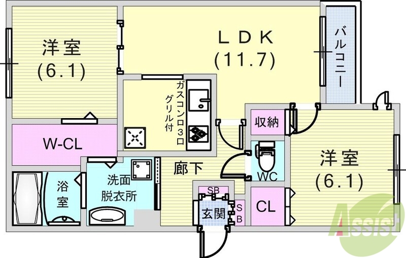 El Clasicoの間取り写真