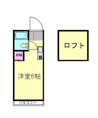埼玉県富士見市上沢１（アパート）の賃貸物件の間取り