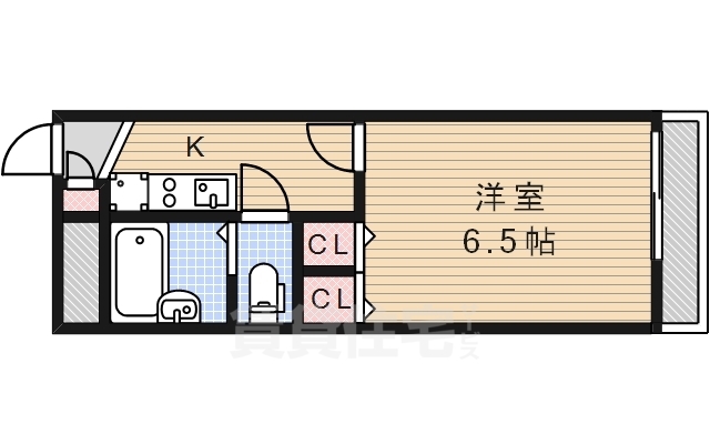 【レオパレスフルールの間取り】