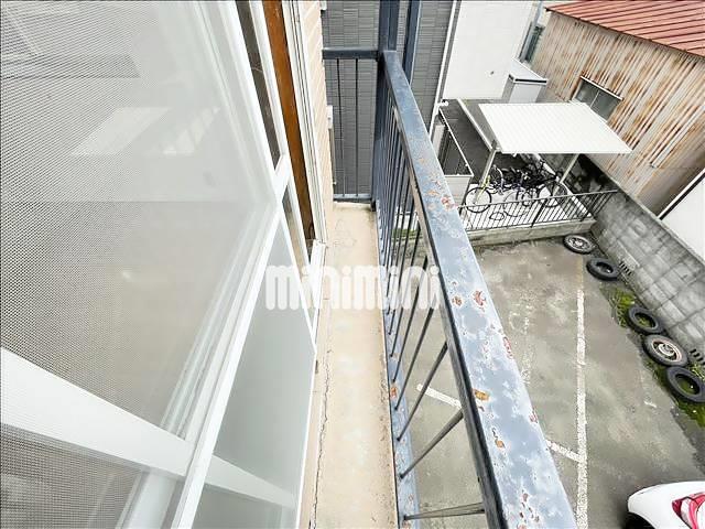 バルコニー　南東向きのベランダです！