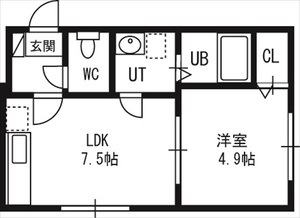 ｐａｔｉｏ旭町の間取り