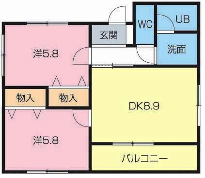 ＭＳタウンの間取り