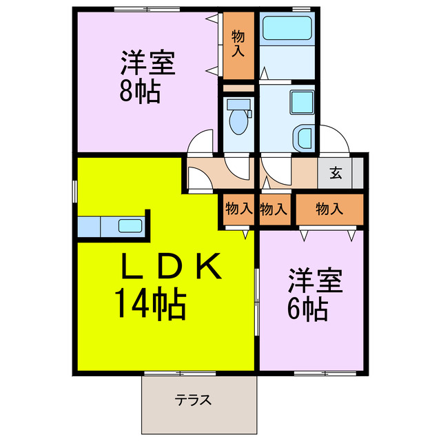 サンライズの間取り