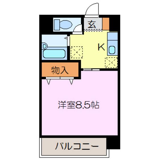 グラスポートの間取り