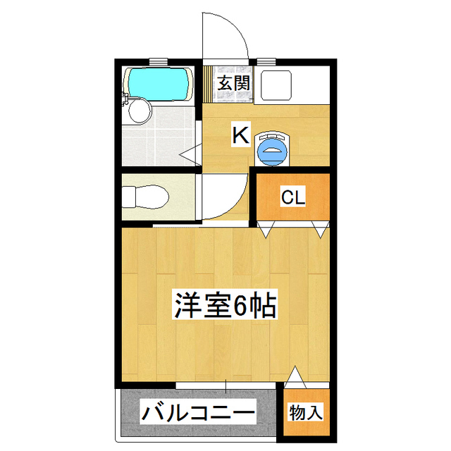 タカラハイムの間取り