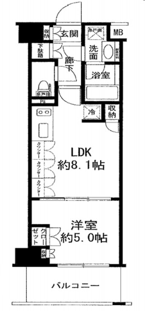 パレステージ練馬IIの間取り