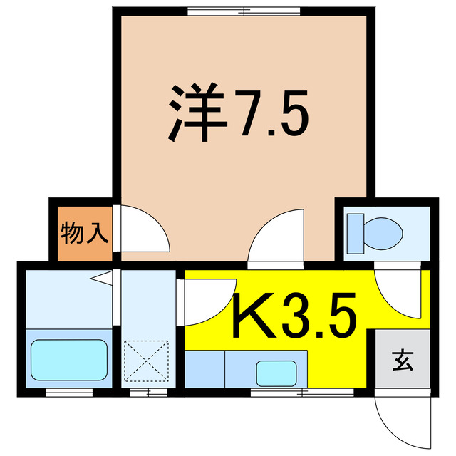 ハイクイーンの間取り