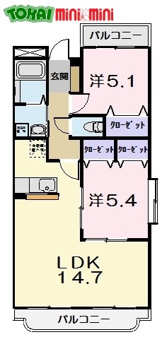 フェリーチェの間取り