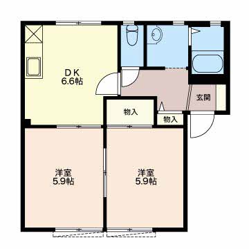 ユートピア東山の間取り