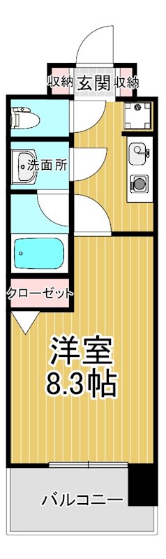 BUENA東大通の間取り