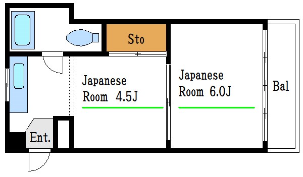 第一岩瀬ビルの間取り