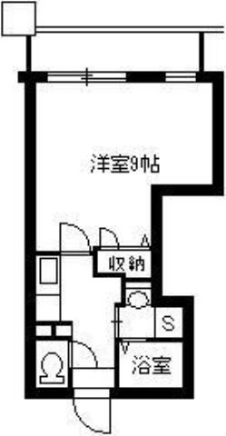 鹿児島市上荒田町のマンションの間取り