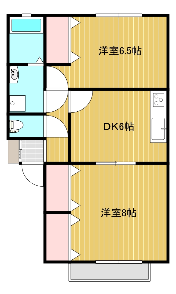 メンバーズタウンコレットの間取り