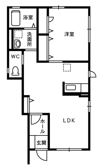 ロイヤルハイムの間取り