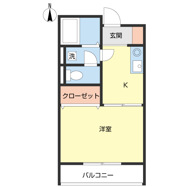 ヒルトップ公津の間取り