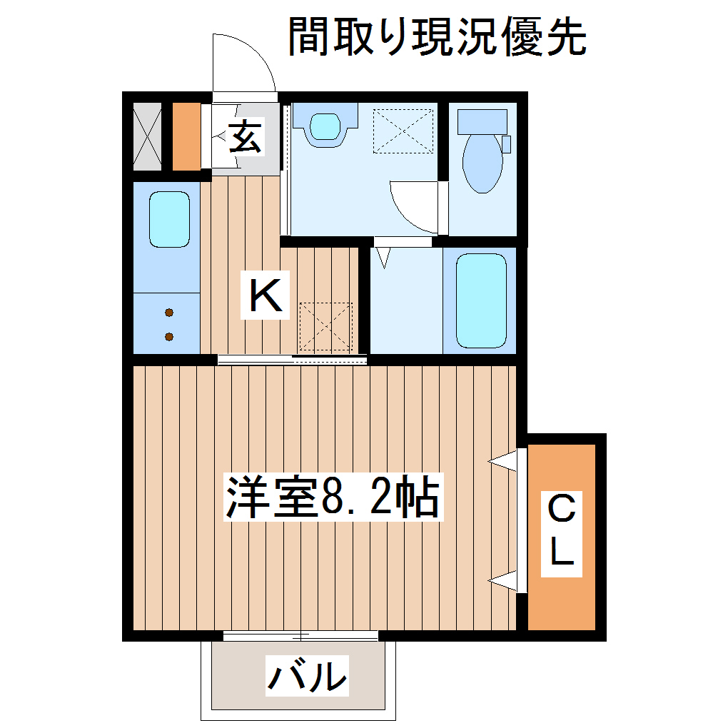 【アスコット志波町イーストの間取り】