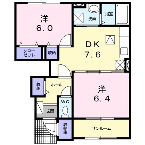 シャンティ・クラの間取り