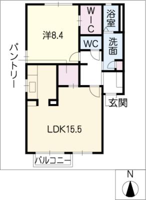 グリーンヒルズの間取り