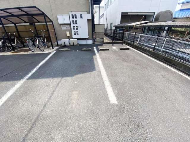 駐車場　眺望