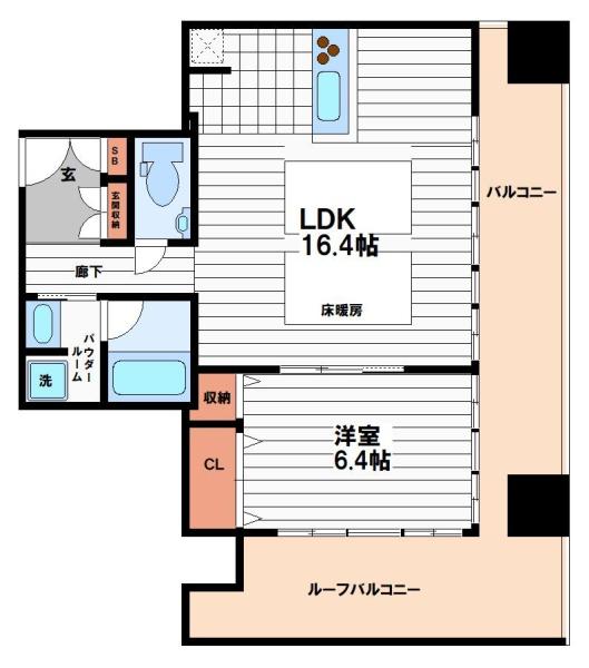 アーバネックス淀屋橋の間取り