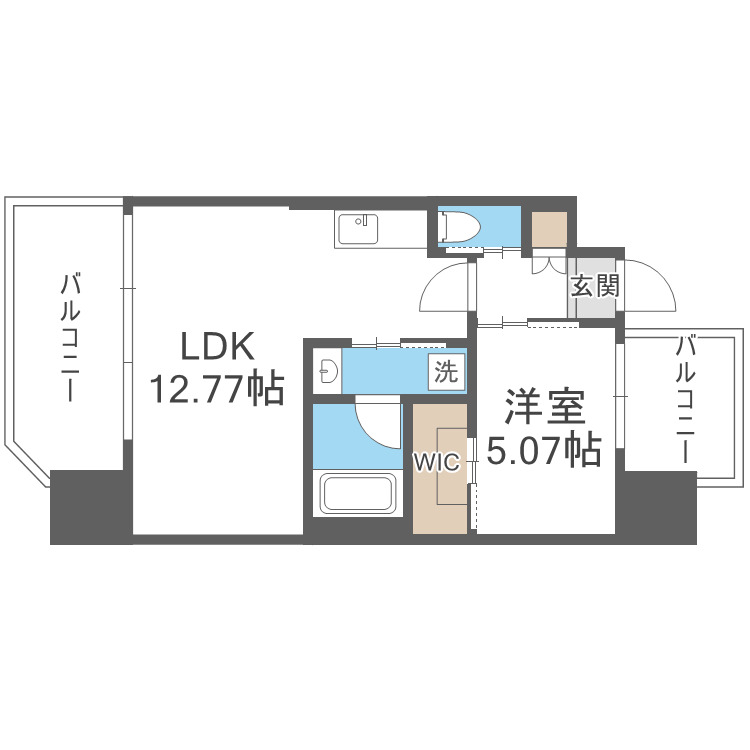 プレジオ大正の間取り