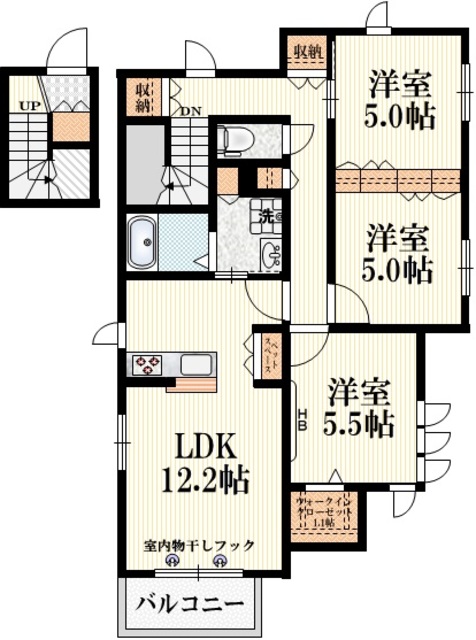 グランメール　石神井公園の間取り